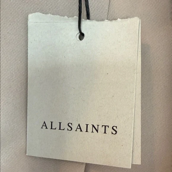 ALLSAINTS $461 Sadler Suede Jacket US 12 - Picture 4 of 7
